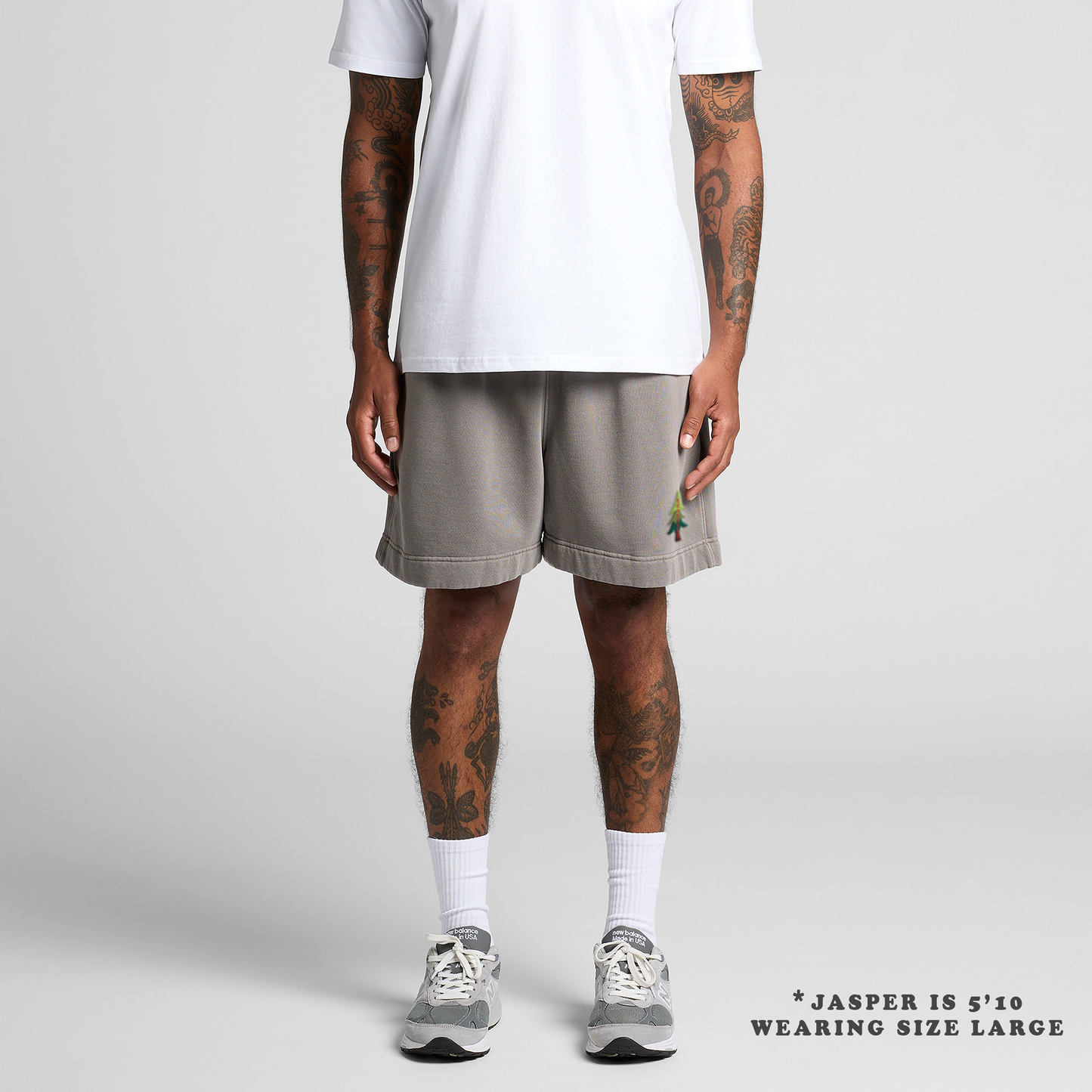 Mist - Reelax Faded Shorts